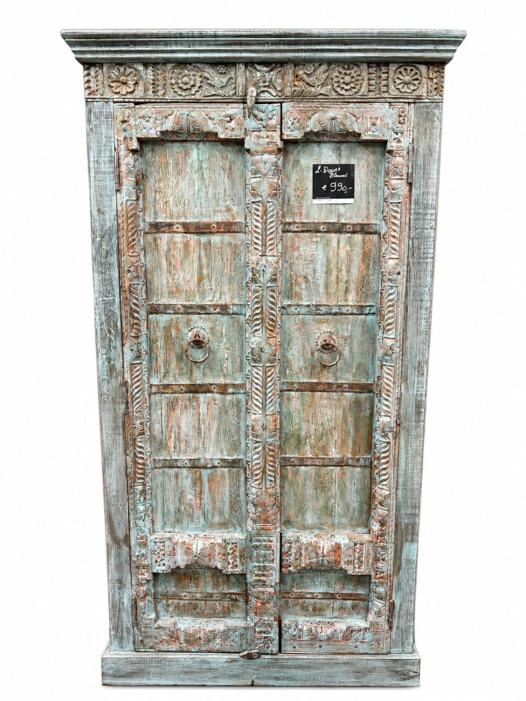 Indische kast met 2 deuren