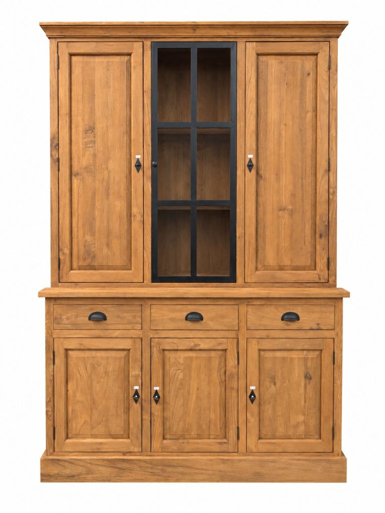 Teak buffet kast massief maatwerk